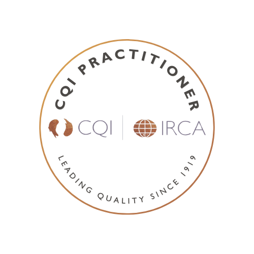 CQI Practitioner badge — CQI/IRCA